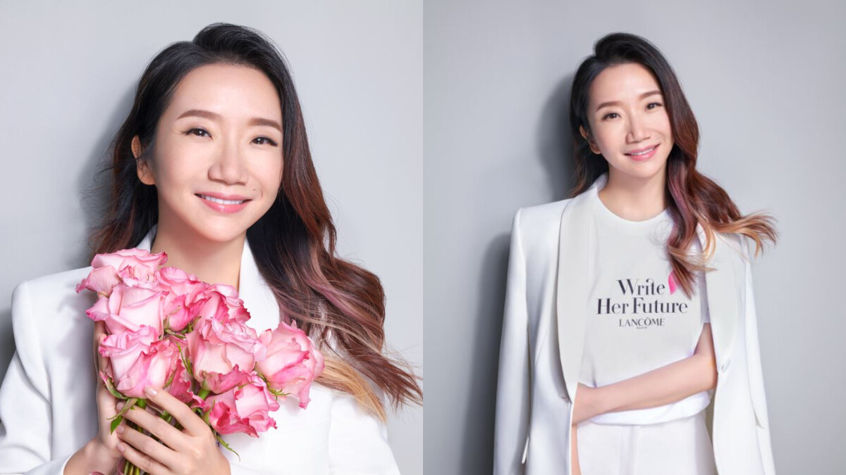 女力領袖陶晶瑩擔任【Write Her Future 共寫未來】公益大使。