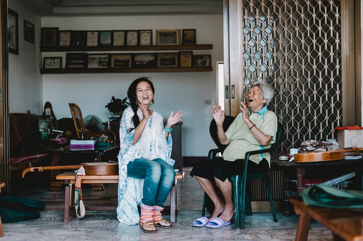 「老調新聲」是半島歌謠祭非常受歡迎的表演之一,藝生Summer與人間國寶-張日貴