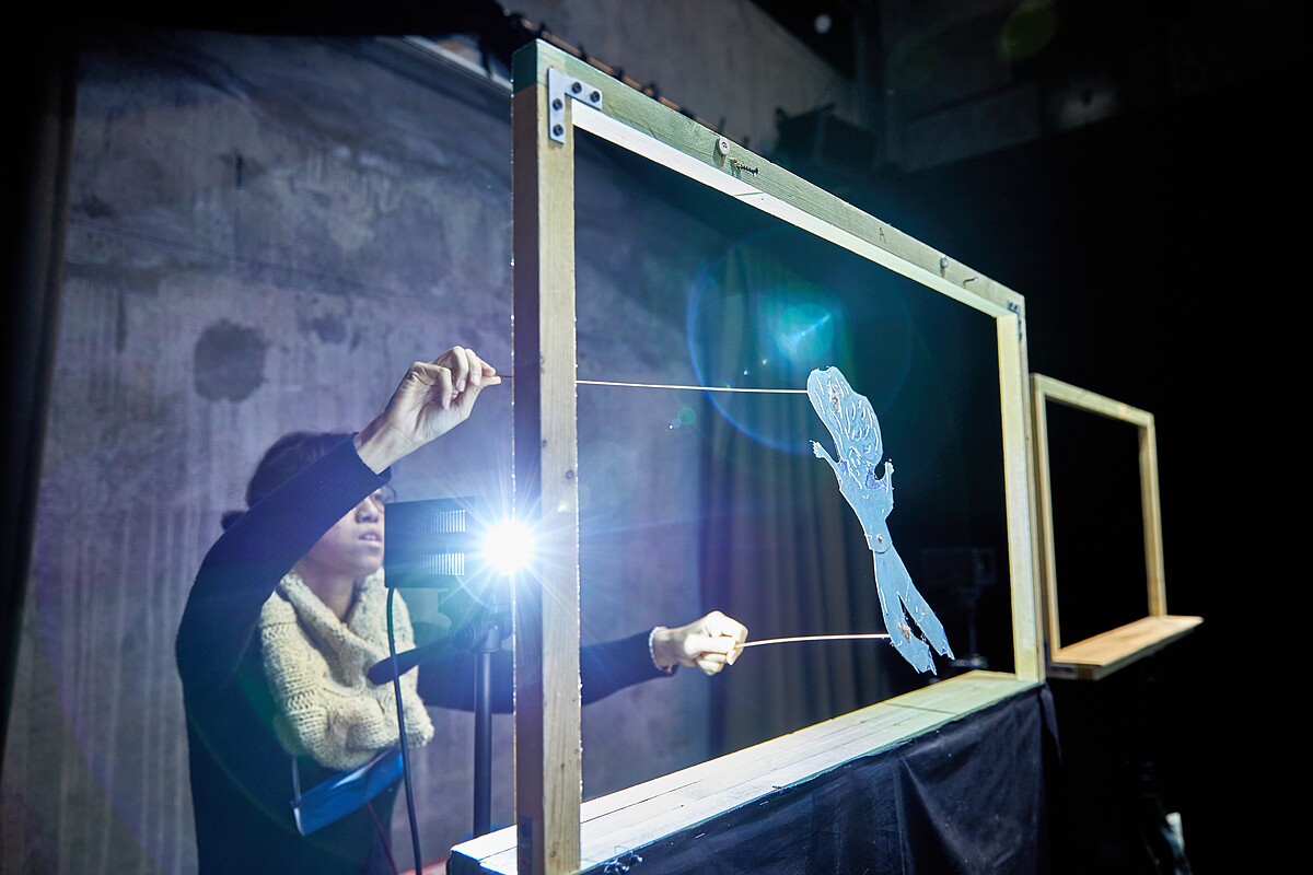 半島歌謠祭的光影戲邀請在地孩童共創並演出