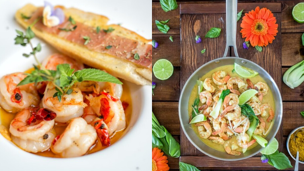 泡菜蝦仁豆腐炒飯/番茄蝦仁金針菇豆腐湯，2道日常愜意的蝦仁控脂餐食譜來了！