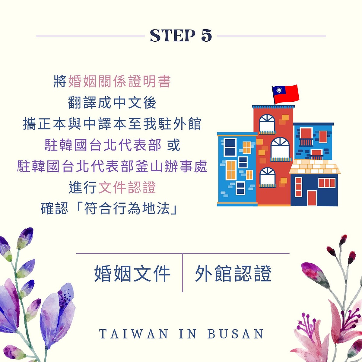 Photo / Taiwan in Busan 駐釜山辦事處