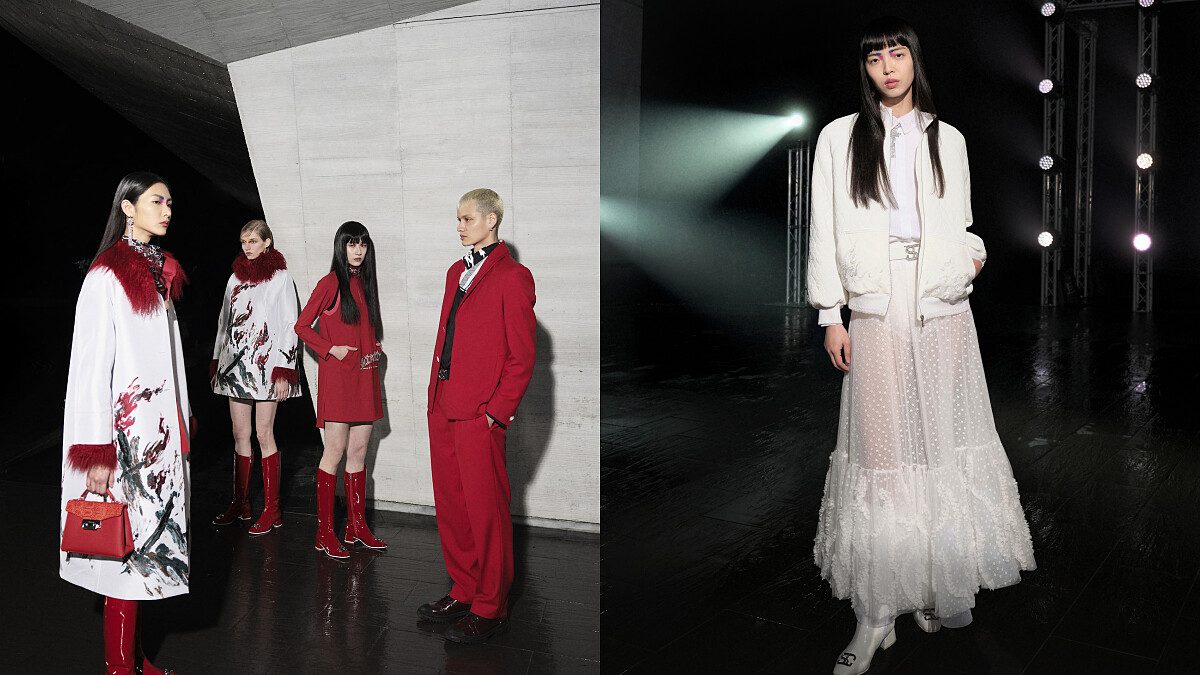 2022秋冬巴黎時裝週｜夏姿・陳的光影服裝大秀，煙火迸發美景化為服飾設計