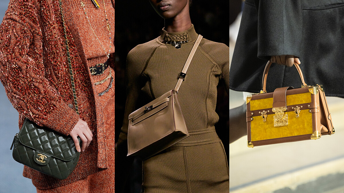 2022秋冬巴黎時裝週｜Chanel松嶺青菱格紋、LV硬箱小包新輪廓…11大品牌預測爆款新包包