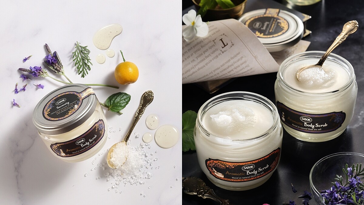 SABON 25週年首度推出精油型身體磨砂膏，還有沐浴油禮盒