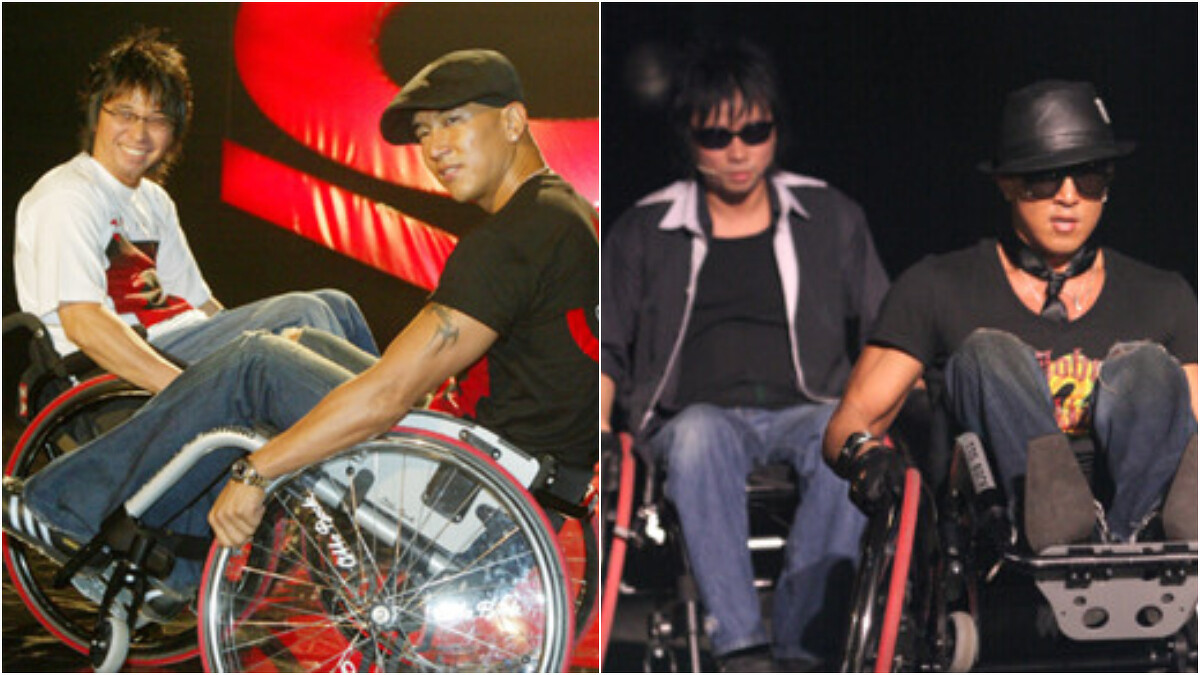 酷龍回歸特別編排輪椅舞