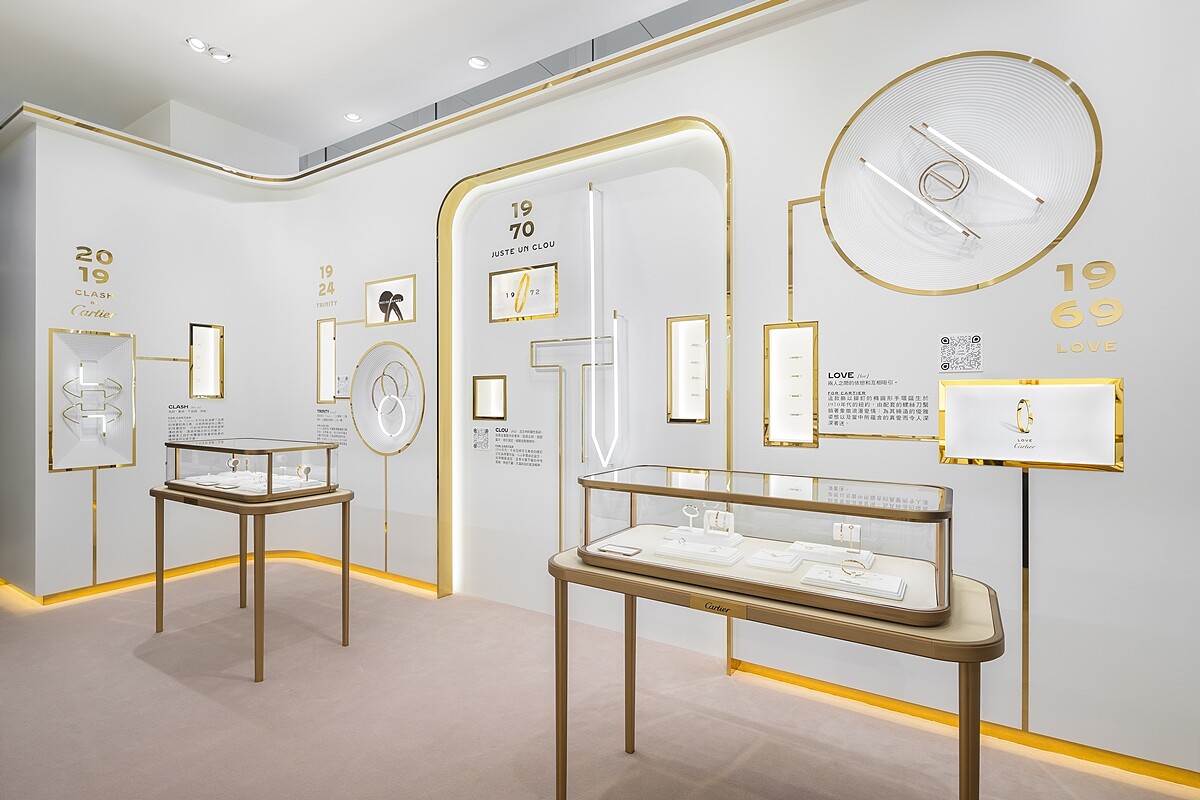 卡地亞『The Culture of Design』形象概念空間於遠百信義A13一樓登場