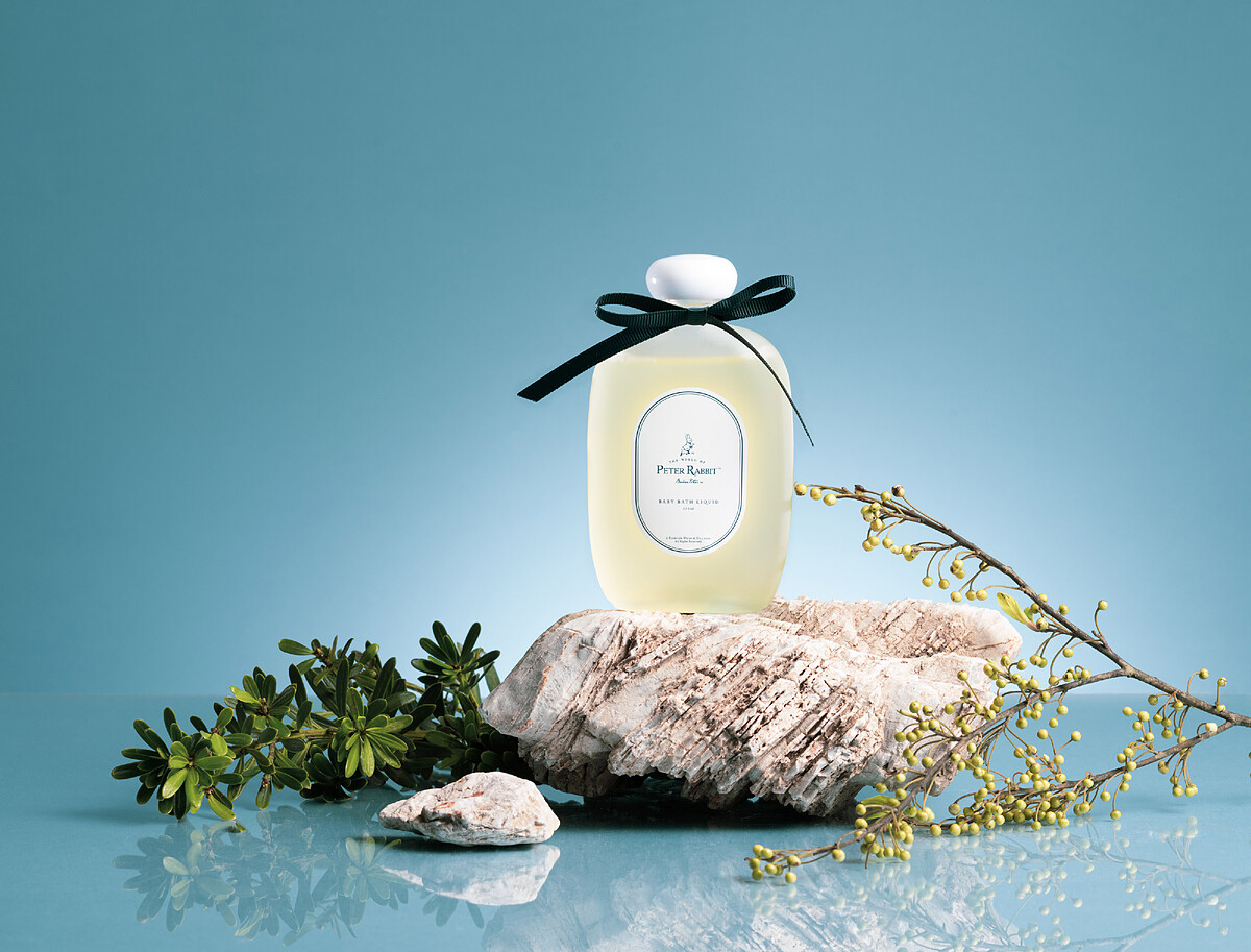 「比得兔泡澡沐浴露」沐浴泡澡兩用，洗後即刻感受柔嫩不乾澀的完美體驗。