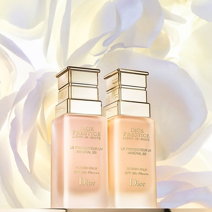 DIOR迪奧精萃再生光燦全效BB霜SPF 50+/PA++++情境圖。