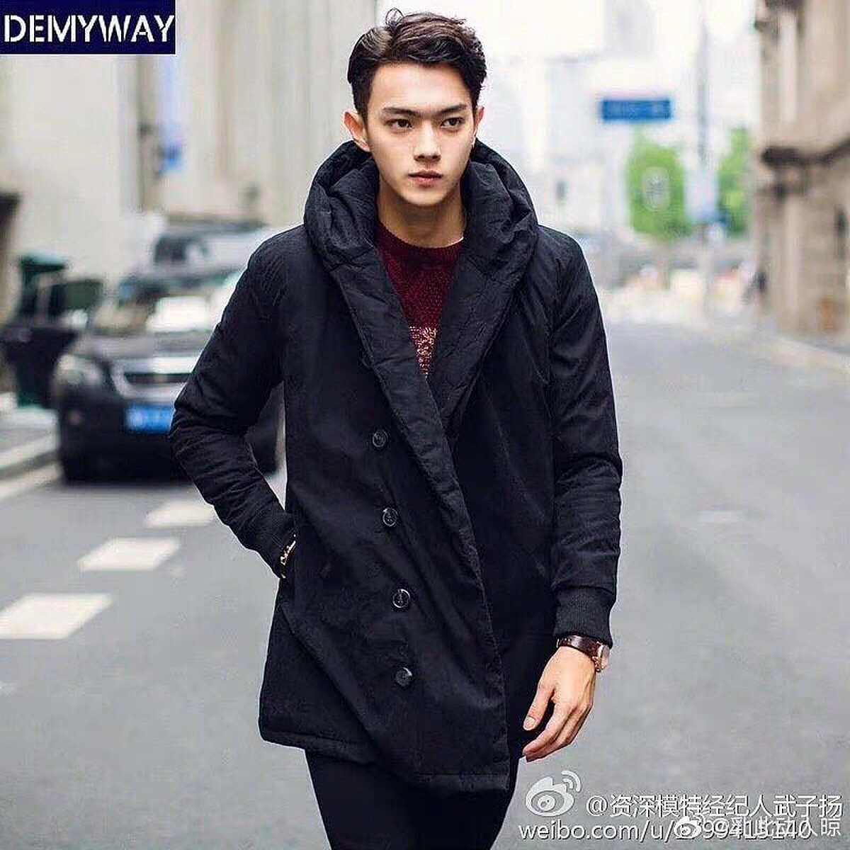 許凱早期平面模特照