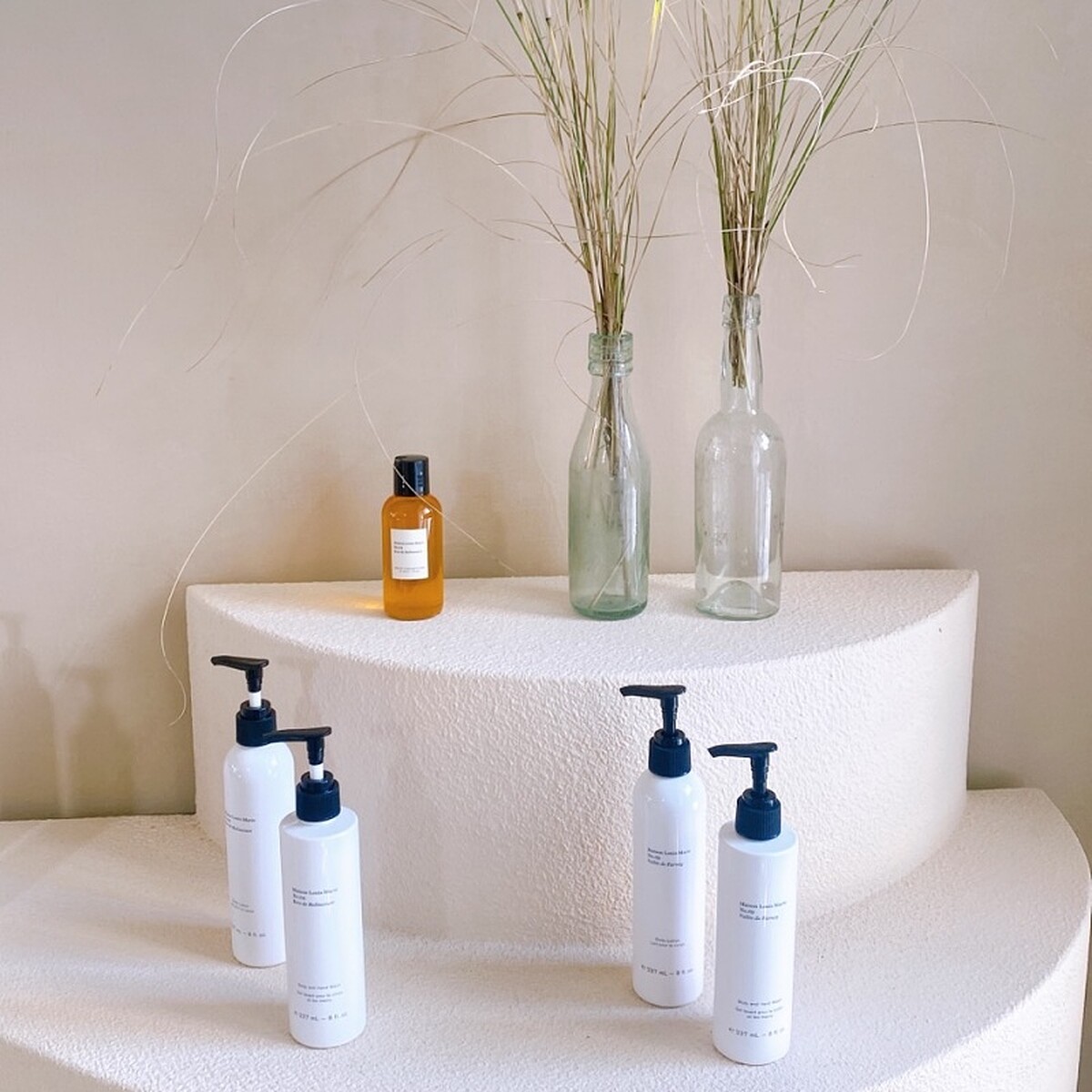 Maison Louis Marie香氛洗手沐浴乳，NT1,280、香氛身體乳，NT1,580、 身體保養油，NT1,780