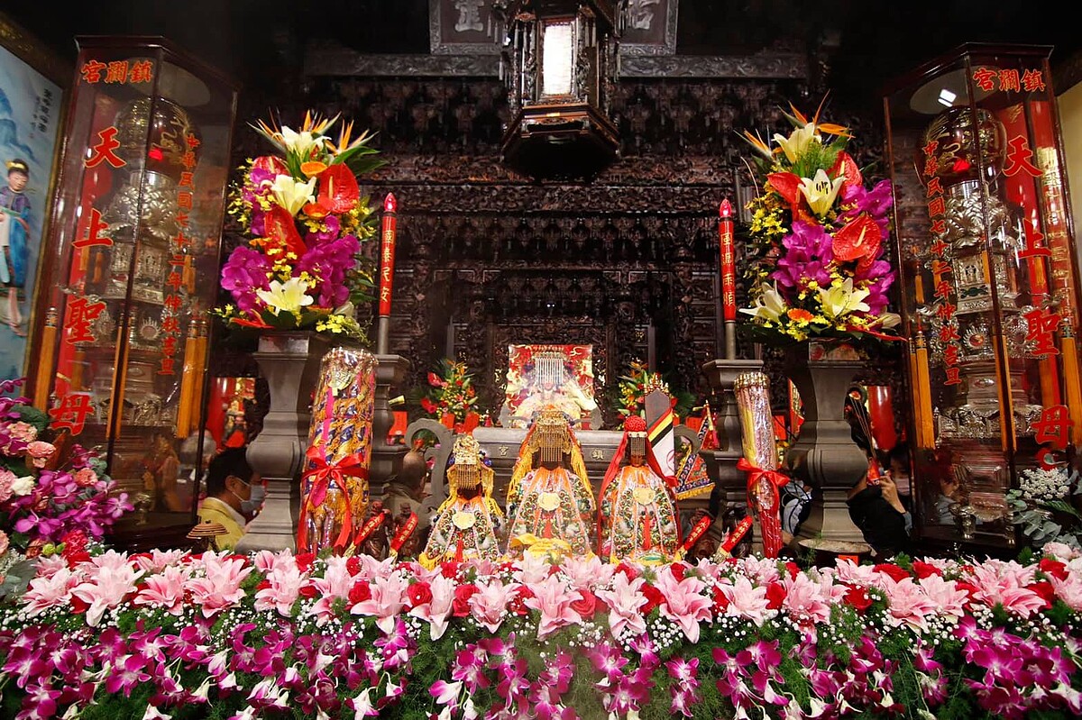 ▲大甲媽祖2022年4月8日晚間11點起駕遶境。（圖／翻攝自大甲鎮瀾宮Facebook粉絲專頁）