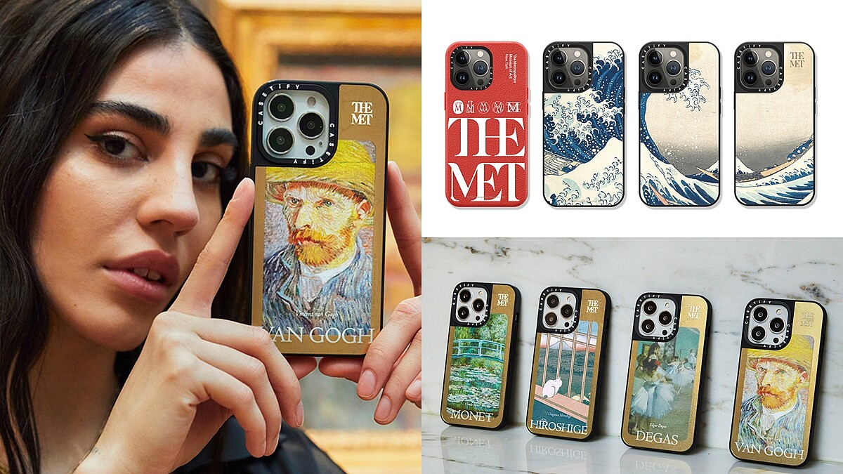 文青必須入手！CASETiFY聯名紐約大都會博物館美翻，梵谷、莫內等5大藝術家畫作全變手機殼