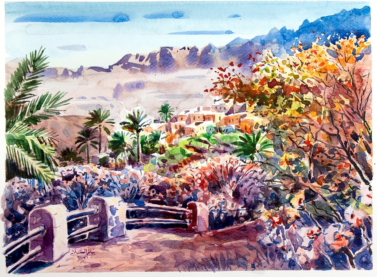 AMOUAGE瓦坎鳶尾ATTAR精油ORRIS WAKAN風景圖。