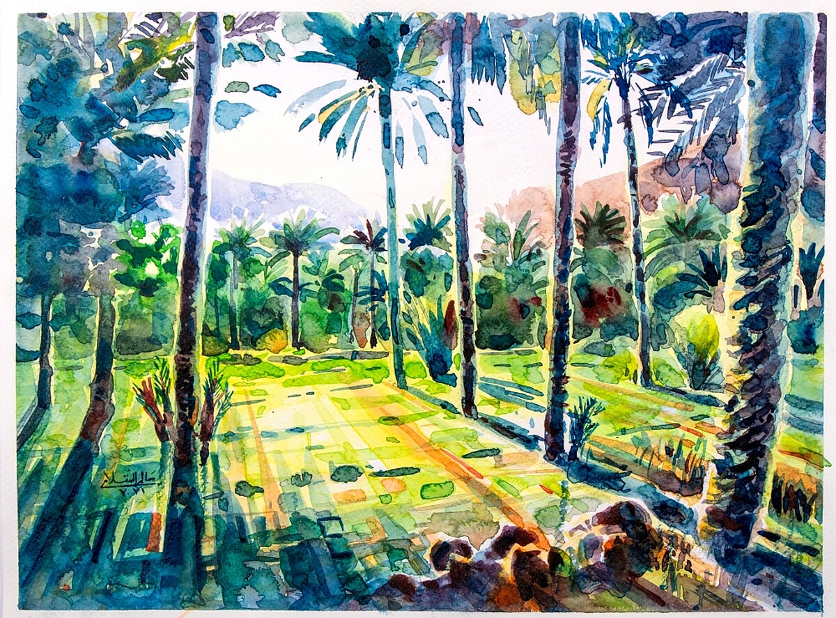 AMOUAGE烏利亞沉香ATTAR精油OUD ULYA風景圖。