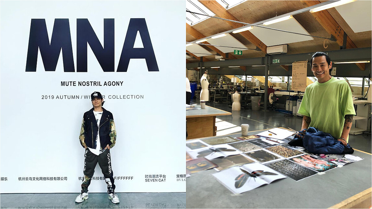 杜德偉57歲到英國聖馬丁學院進修服裝設計