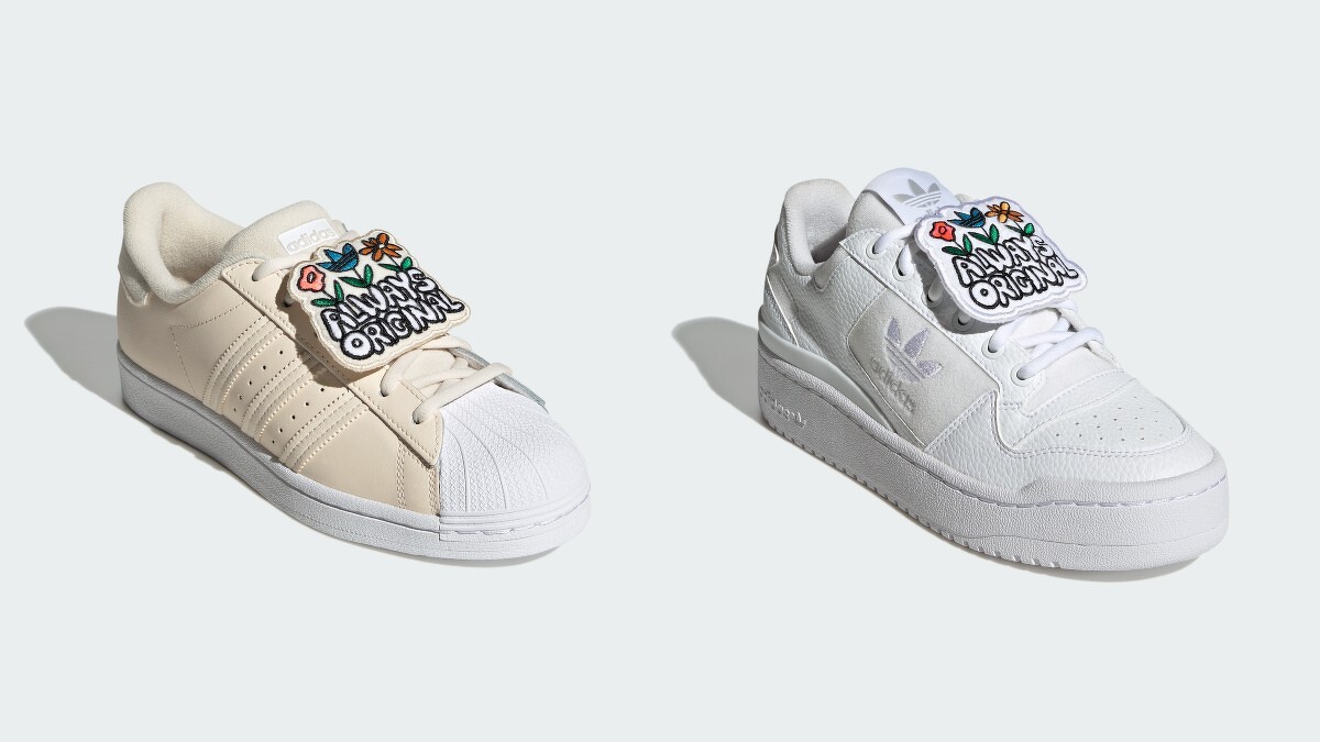 Superstar (女生鞋款) NTD3,690、Forum (女生鞋款) NTD3,890