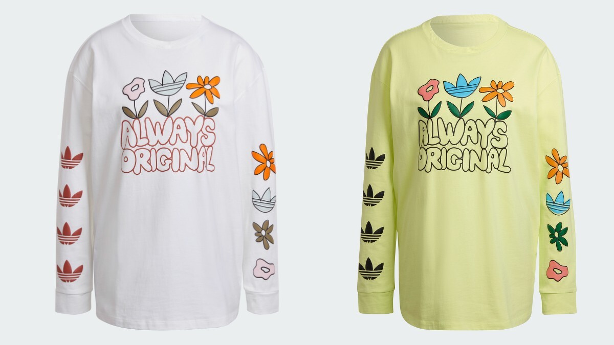 花朵塗鴉長袖上衣 NTD1,890