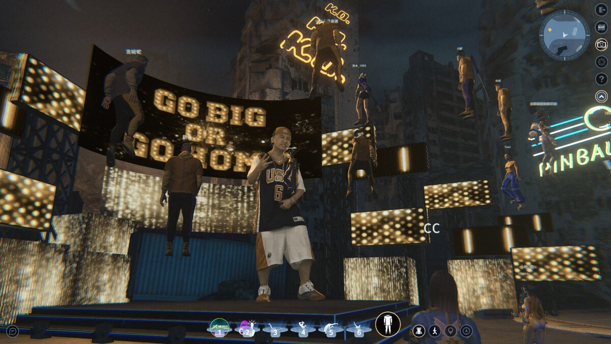 「大嘻哈時代」封測專場全息演唱會