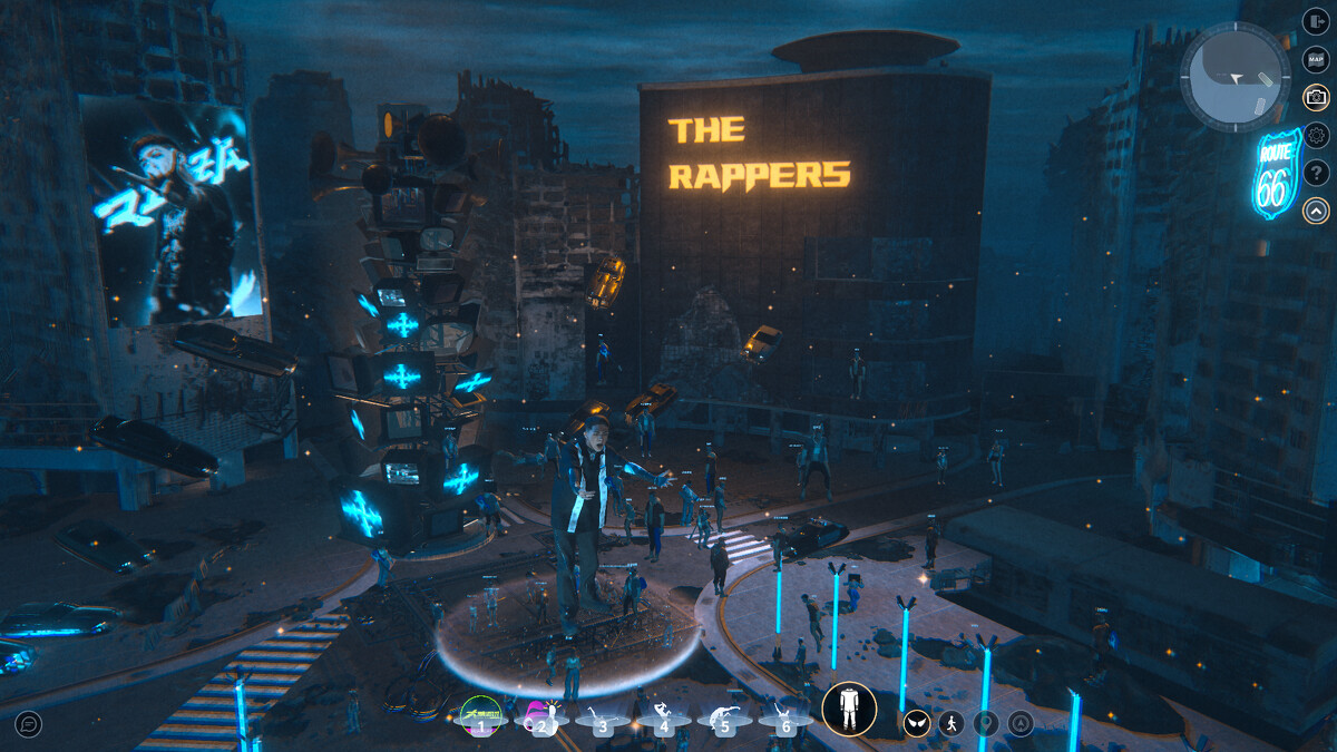 「大嘻哈時代」封測專場全息演唱會