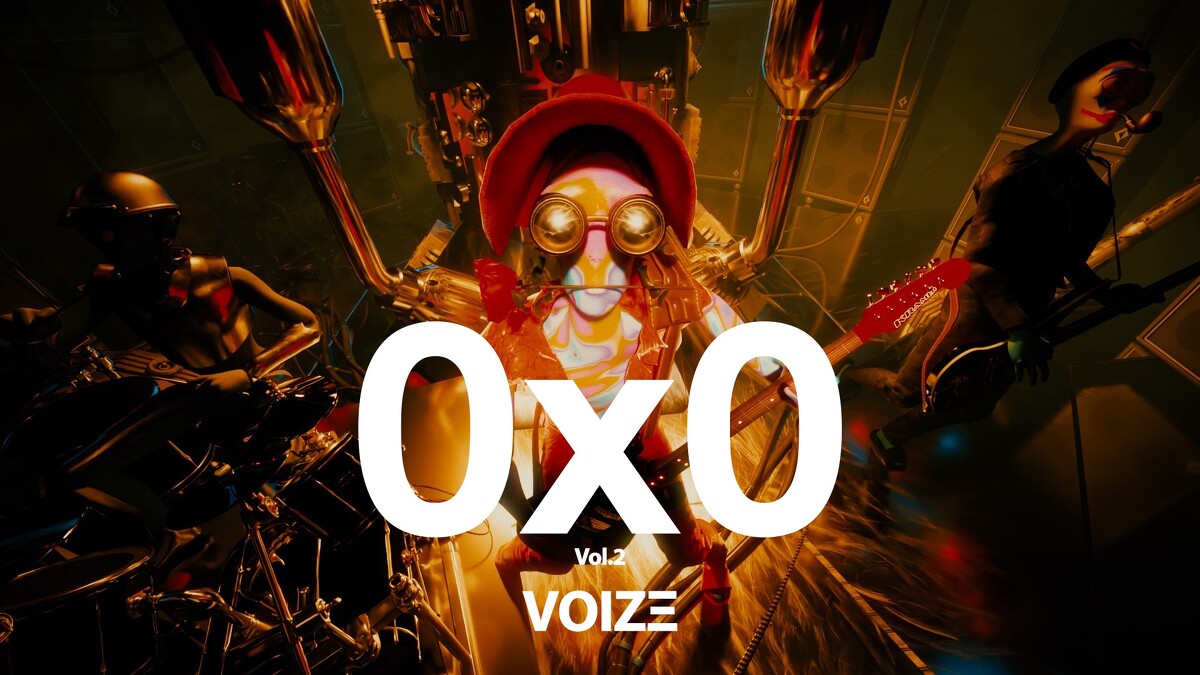 0x0元宇宙音樂廠牌三個外星人組成的賽博龐克樂團 VOIZE