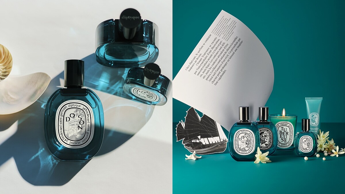 diptyque杜桑限量版全球同步上市！首度推出30ml淡香水，護手霜、晚香玉蠟燭一起穿上松石綠！