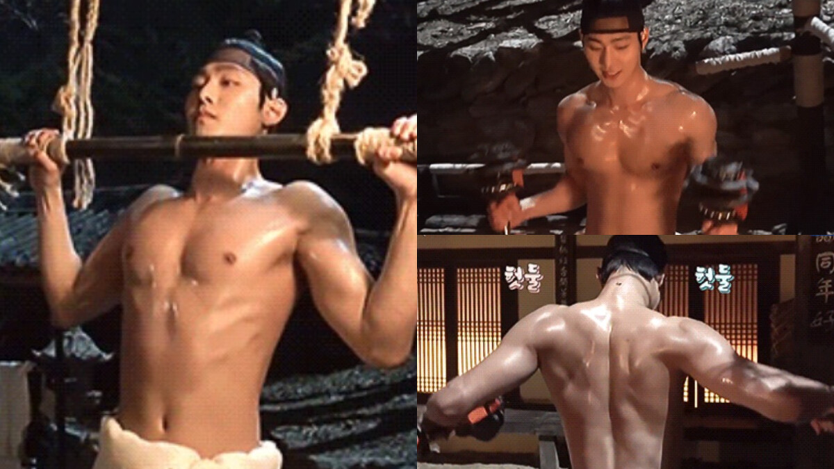 安孝燮《紅天機》展現結實肌肉