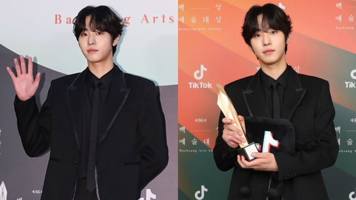 安孝燮曾拿下百想藝術大賞新人與人氣獎