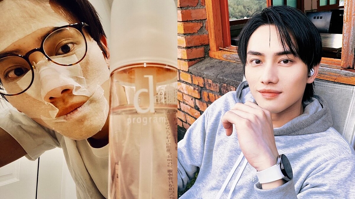 范少勳保養超龜毛！濕敷、美容儀器、刮痧板都用上，都是跟她學的！