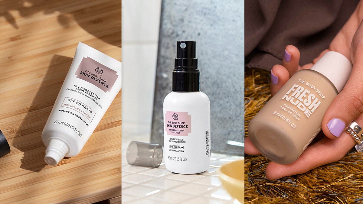 THE BODY SHOP美體小舖升級知名KOL們隱藏版愛用款,全新打造史上最強隱形防護罩,防曬x保濕x持妝秘訣一次看!