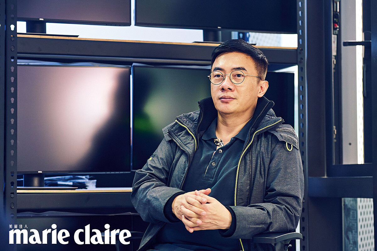 ▲林經堯認為搭載新科技，能夠讓藝術碰撞出全新面貌。（攝影／蔡孝如）