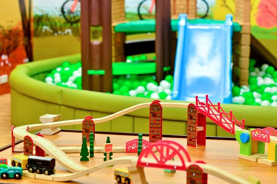 最受兒童歡迎的遊戲室。