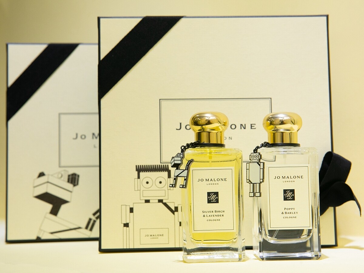 Jo Malone London 期間限定JoBots禮物盒包裝。
