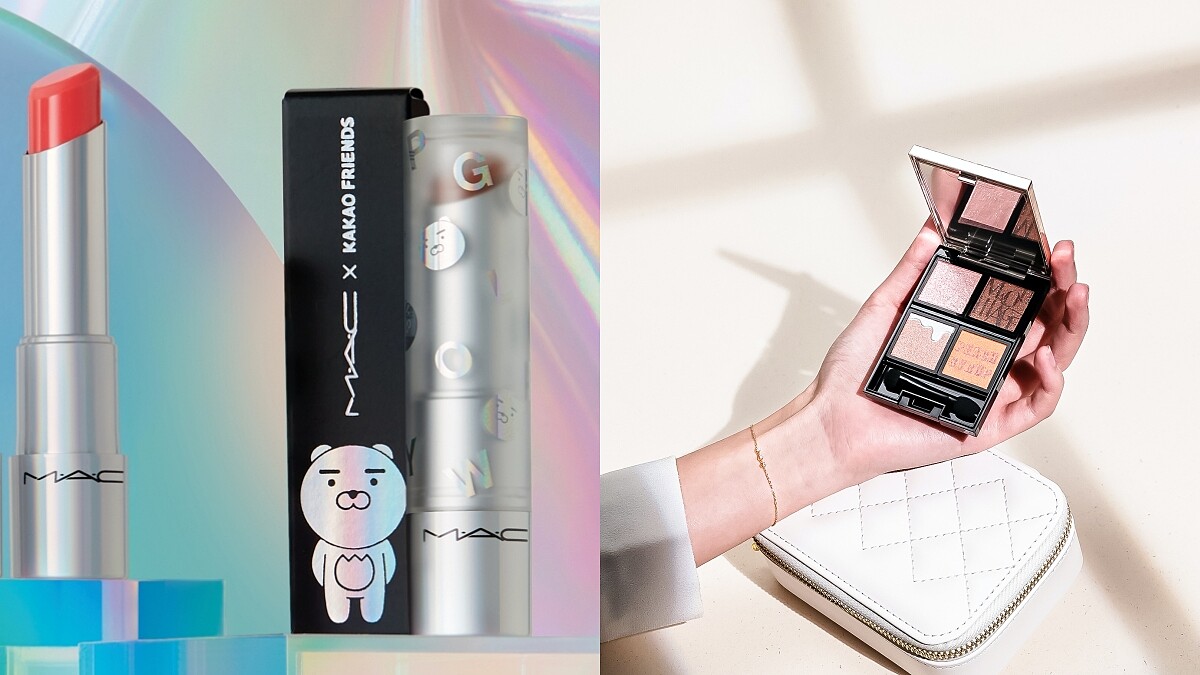 2022 彩妝聯名超可愛！心機彩粧xVacanza、M.A.CxKakao Friends、1028 x 加倍佳⋯
