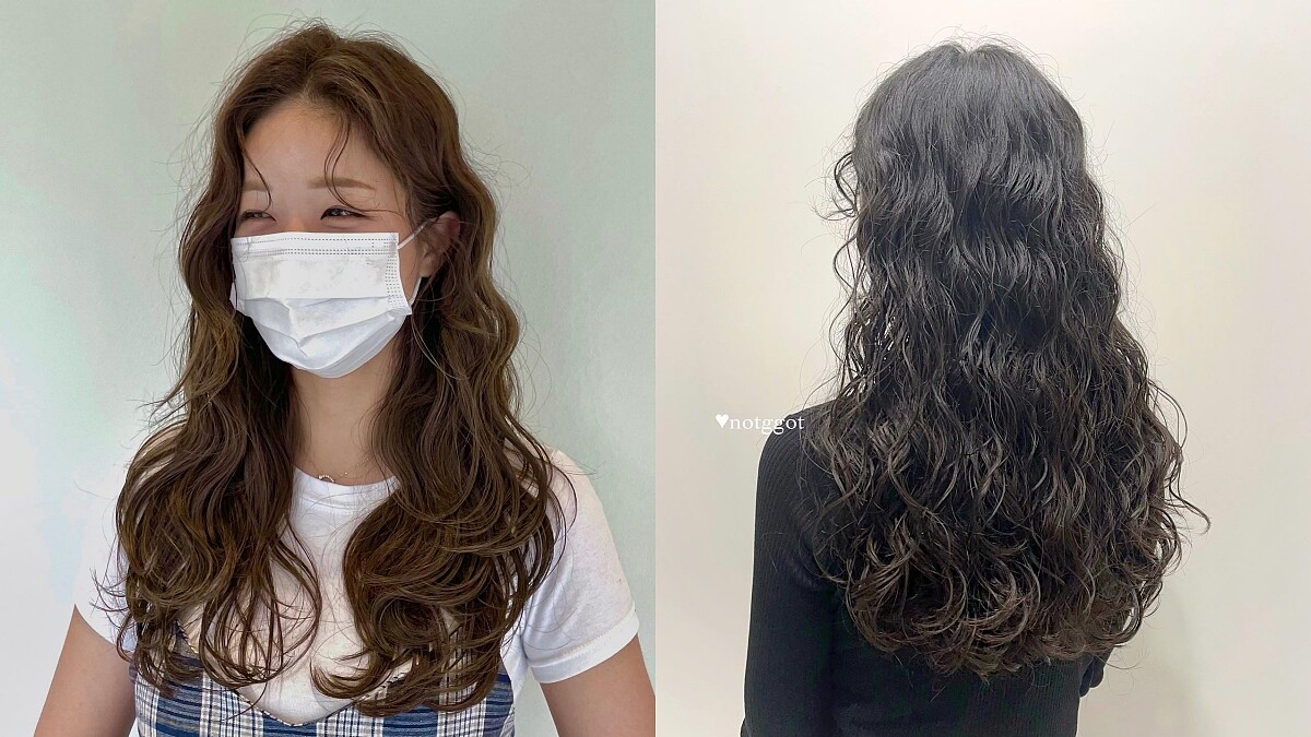 2022長髮燙髮推薦：活潑「中大」嬉皮捲，捲度好駕馭、一樣修飾度滿分