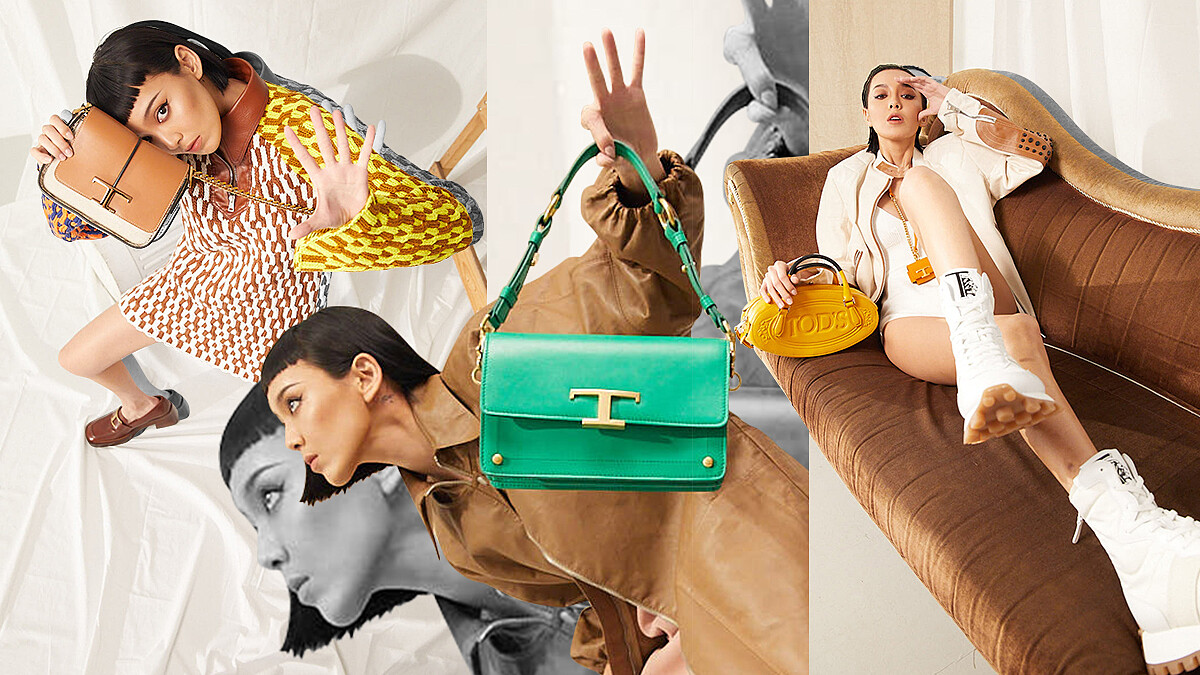 讓走在時尚最前端KIWI直呼太犯規的TOD’S春夏新作，以平衡美學的藝術、潮流運動風尚感的設計魅力，完美展現義式奢華的不凡品味！