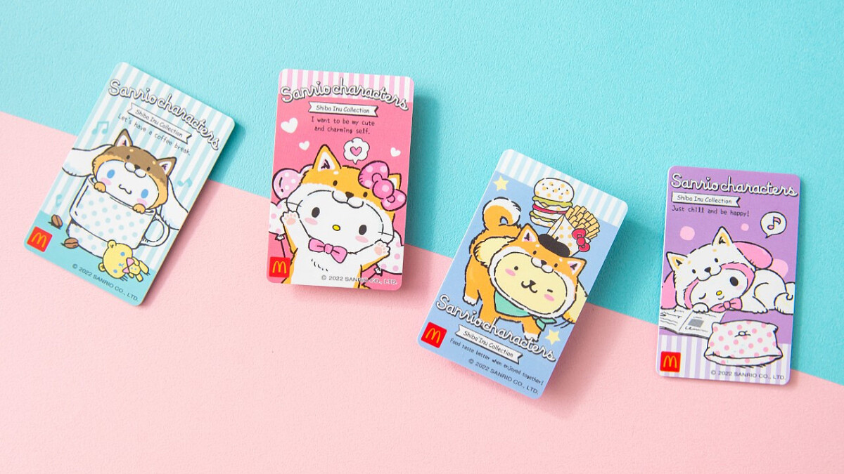 麥當勞甜心卡2022超萌新登場！4款三麗鷗明星設計，加碼雙倍OREO冰炫風回歸