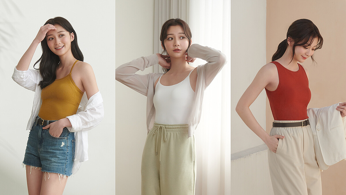 M編人生命定內著只有它！讓女生再忙都能以優雅品味登場的無壓穿搭寶物—UNIQLO BRATOP罩杯式上衣系列，完美程度就是值得妳包色包款一次ALL IN！