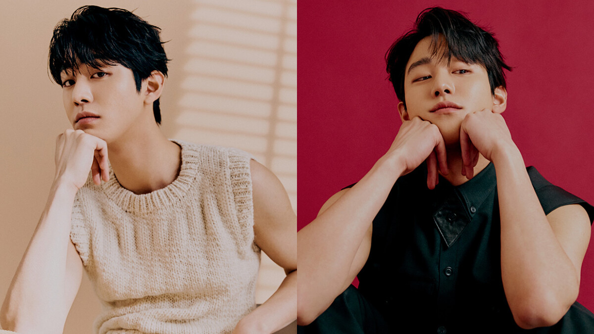 安孝燮爲韓版《美麗佳人》拍攝時尚照