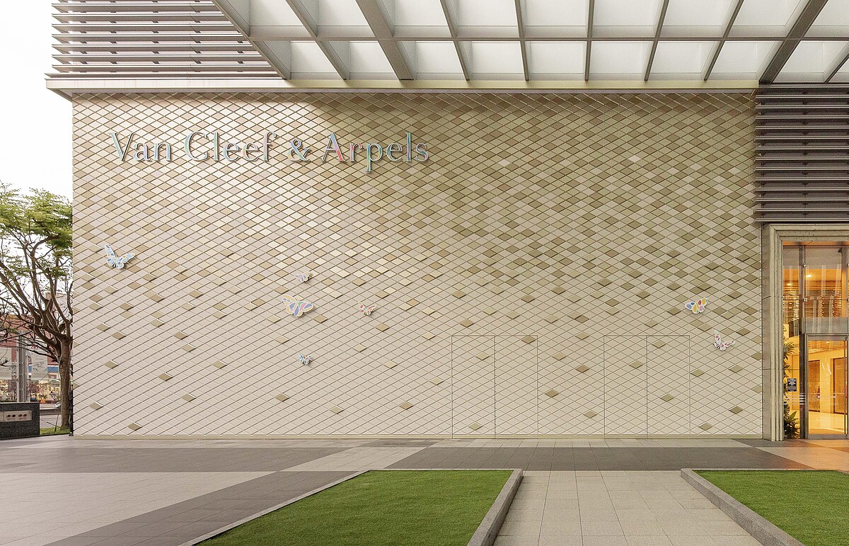 Van Cleef & Arpels 梵克雅寶春日詩意花園 空景照 