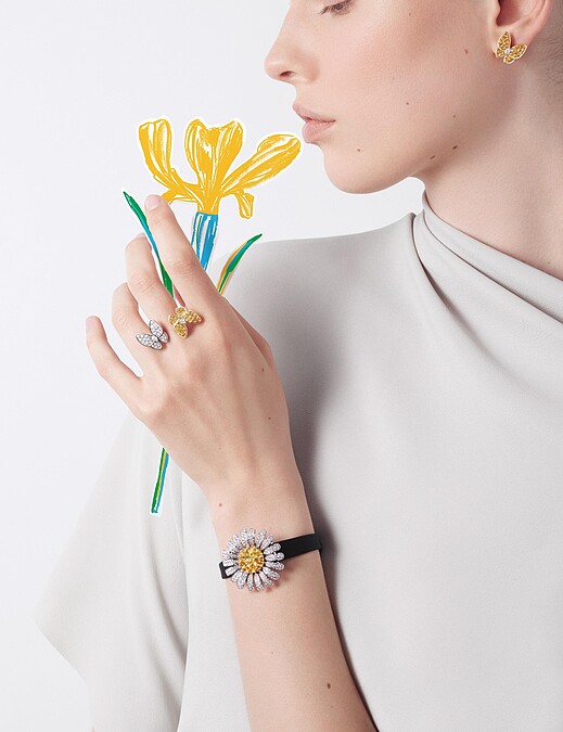 Van Cleef & Arpels梵克雅寶模特兒情境圖