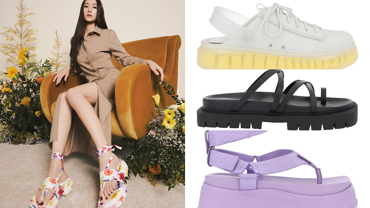 CHARLES &amp;amp; KEITH 厚底涼鞋系列登場，亮麗多彩、厚底運動風、永續精神...春夏搭配利器