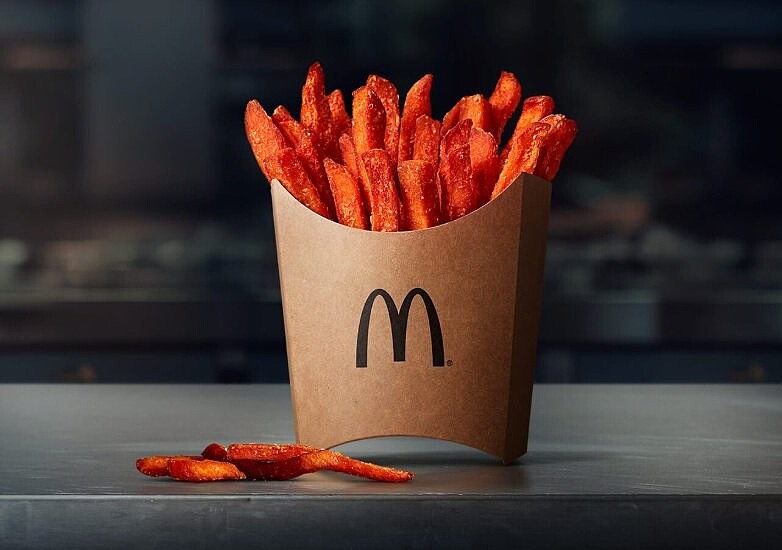麥當勞開賣地瓜薯條