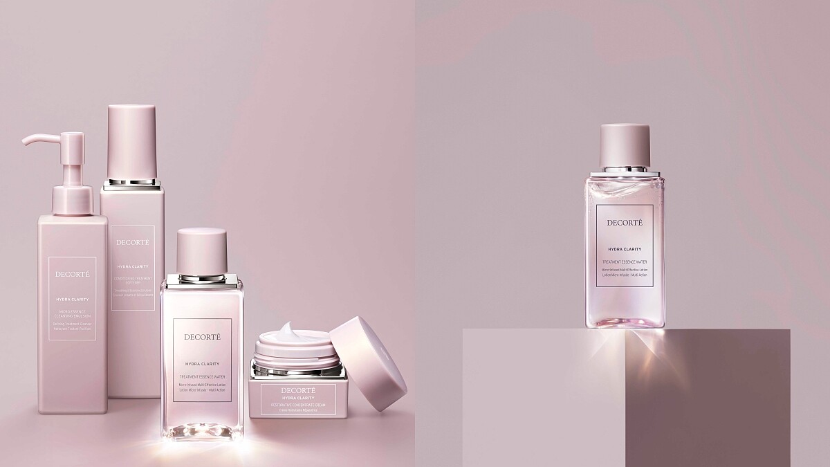 黛珂史上最高顏值保養！水晶蜜糖系列的莫蘭迪粉色太美，還讓肌膚自帶保濕美肌光