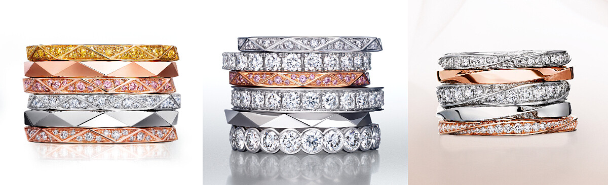 Laurence Graff Signature婚戒、永恆戒指、Spiral系列