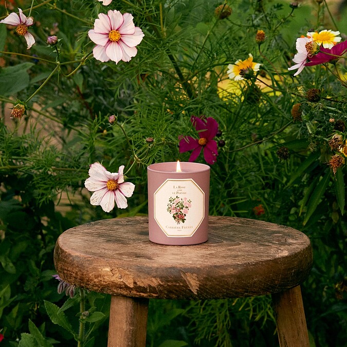 Carrière Frères玫瑰愛胡椒限量蠟燭185g，NT2,280。