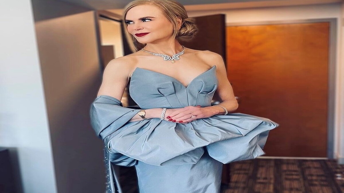 2022奧斯卡紅毯珠寶穿搭造型：妮可基嫚（Nicole Kidman）