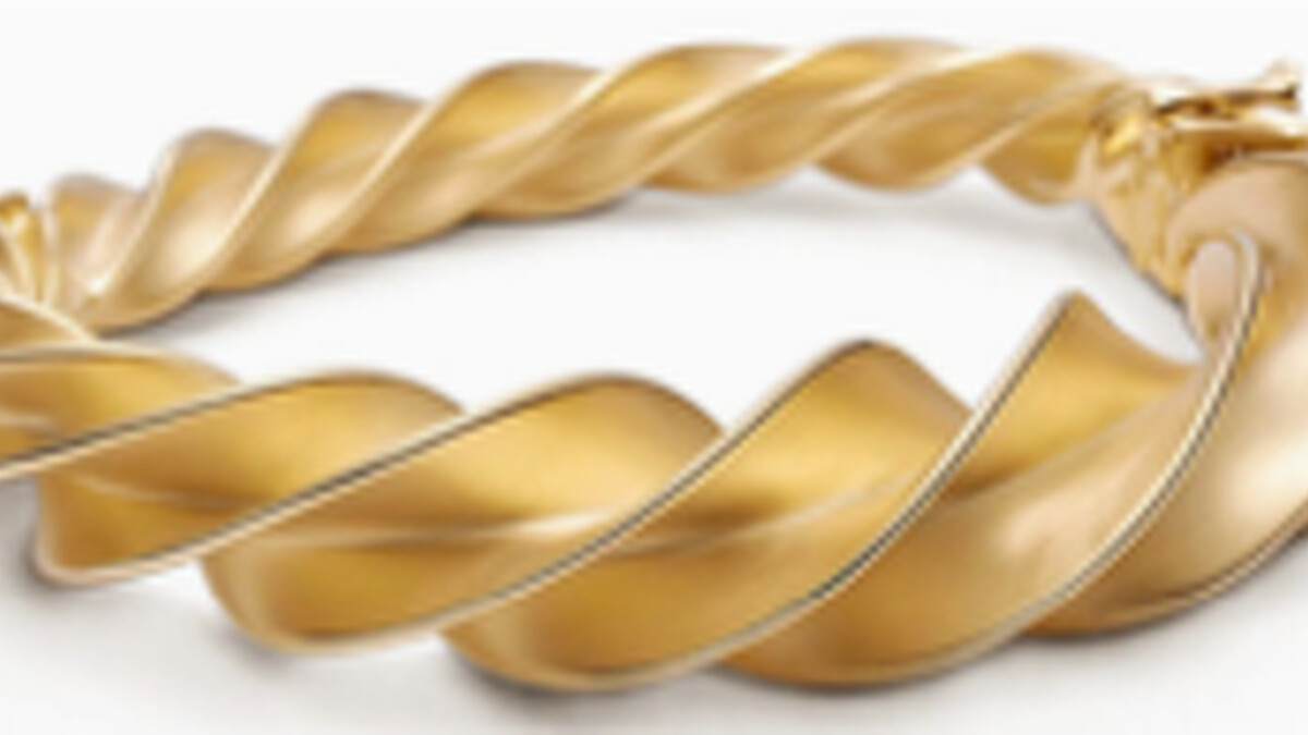 Tiffany & Co. Schlumberger系列Crazy Twist 18K金手環