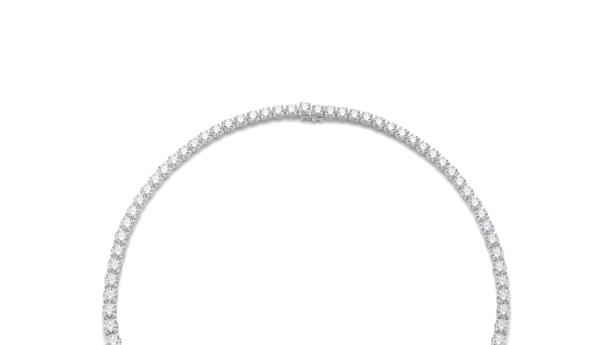 De Beers DB Classic Eternity Line 高級珠寶鑽石項鍊