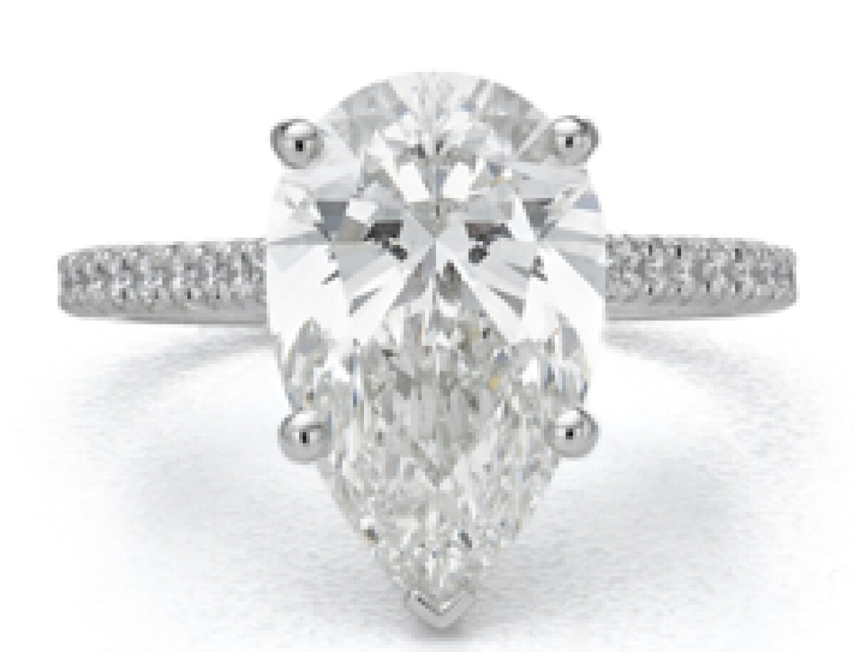 Tiffany鉑金鑲鑽戒指