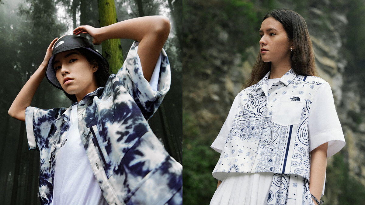 走入 The North Face Urban Exploration 2022 春夏系列展示會,都市秘境、變形蟲花紋...台灣雨季必備